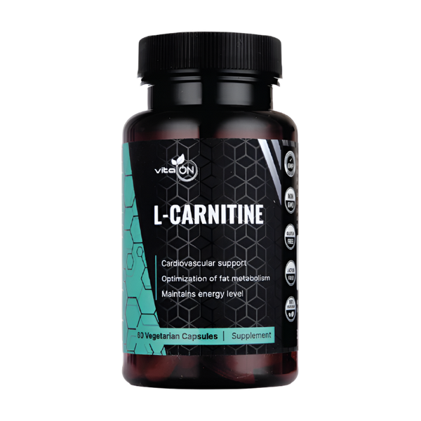 L-Carnitin - Supliment alimentar - 60 capsule x 500mg  VitaOn